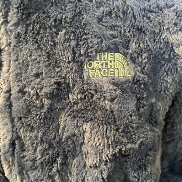 The North Face blue gray mossbud swirl reversible jacket top women’s M - Picture 4 of 11